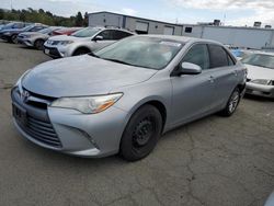 Salvage cars for sale from Copart Vallejo, CA: 2015 Toyota Camry LE