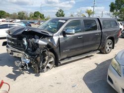 Salvage cars for sale at Riverview, FL auction: 2022 Dodge 1500 Laramie