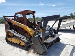 Salvage trucks for sale at Fort Pierce, FL auction: 2021 Caterpillar Skid Steer