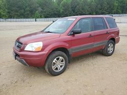 Salvage cars for sale from Copart Gainesville, GA: 2003 Honda Pilot LX