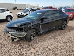 Vehiculos salvage en venta de Copart Phoenix, AZ: 2015 Chrysler 200 S