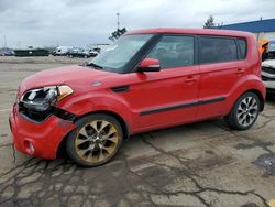 Salvage cars for sale at Woodhaven, MI auction: 2013 KIA Soul +