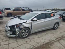 Salvage cars for sale at Indianapolis, IN auction: 2015 Hyundai Elantra SE