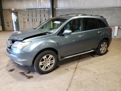 Salvage cars for sale from Copart Chalfont, PA: 2007 Acura MDX Technology