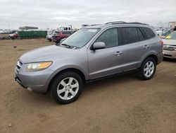 Salvage cars for sale from Copart Brighton, CO: 2007 Hyundai Santa FE SE