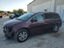 Salvage cars for sale from Copart Apopka, FL: 2015 Honda Odyssey EXL