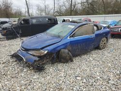 Salvage cars for sale at Barberton, OH auction: 2015 Chrysler 200 C