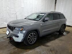 Jeep Grand Cherokee Trailhawk salvage cars for sale: 2019 Jeep Grand Cherokee Trailhawk