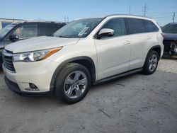 Salvage cars for sale at Haslet, TX auction: 2014 Toyota Highlander Limited