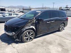 Salvage cars for sale from Copart Sun Valley, CA: 2018 Honda Odyssey Elite