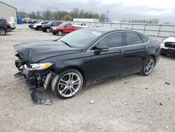 Salvage cars for sale at Lawrenceburg, KY auction: 2016 Ford Fusion Titanium