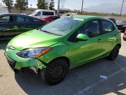 Salvage cars for sale from Copart Rancho Cucamonga, CA: 2012 Mazda 2