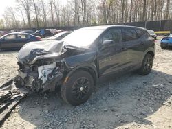 Salvage cars for sale at Waldorf, MD auction: 2021 Chevrolet Blazer 1LT