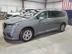 Chrysler Pacifica Limited Vehiculos salvage en venta: 2022 Chrysler Pacifica Limited