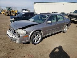 Salvage cars for sale at Rocky View County, AB auction: 2002 Nissan Maxima GLE