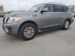 Salvage cars for sale at New Orleans, LA auction: 2018 Nissan Armada SV