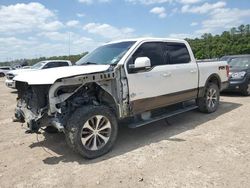 Salvage cars for sale from Copart Greenwell Springs, LA: 2016 Ford F150 Supercrew