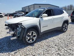 Jeep salvage cars for sale: 2019 Jeep Compass Limited