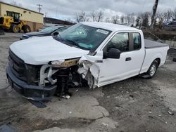 Salvage trucks for sale at Marlboro, NY auction: 2015 Ford F150 Super Cab