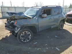 Salvage cars for sale at Lansing, MI auction: 2015 Jeep Renegade Trailhawk