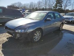 Salvage cars for sale at North Billerica, MA auction: 2007 Honda Accord EX