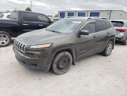 Salvage cars for sale from Copart Haslet, TX: 2016 Jeep Cherokee Latitude