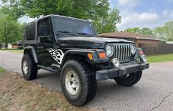 Salvage cars for sale from Copart Oklahoma City, OK: 2000 Jeep Wrangler / TJ Sport