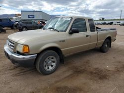 Salvage cars for sale from Copart Colorado Springs, CO: 2001 Ford Ranger Super Cab