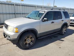 Ford Explorer salvage cars for sale: 2003 Ford Explorer XLT