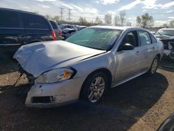 Salvage cars for sale from Copart Elgin, IL: 2011 Chevrolet Impala LT