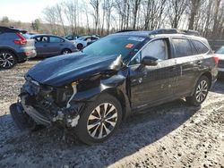 Salvage cars for sale from Copart Candia, NH: 2017 Subaru Outback 3.6R Limited