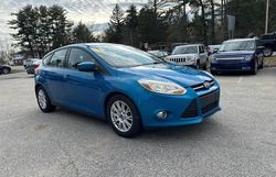 Salvage cars for sale from Copart North Billerica, MA: 2012 Ford Focus SE