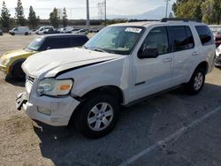 Salvage cars for sale from Copart Rancho Cucamonga, CA: 2008 Ford Explorer XLT