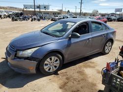 Salvage cars for sale from Copart Colorado Springs, CO: 2014 Chevrolet Cruze LS