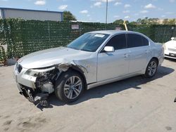 BMW 528 i salvage cars for sale: 2010 BMW 528 I