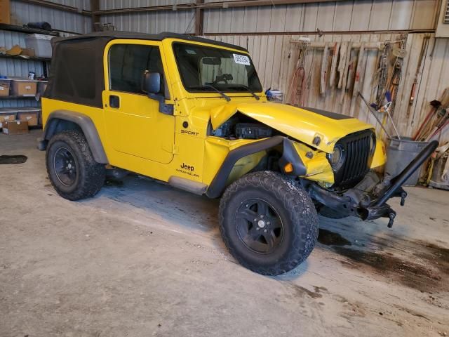 2004 Jeep Wrangler / TJ Sport