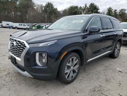 Salvage cars for sale at Mendon, MA auction: 2020 Hyundai Palisade SEL