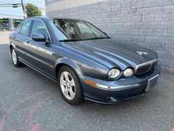 Salvage cars for sale at Brookhaven, NY auction: 2002 Jaguar X-TYPE 3.0