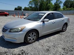 Salvage cars for sale at Gastonia, NC auction: 2012 Honda Accord SE