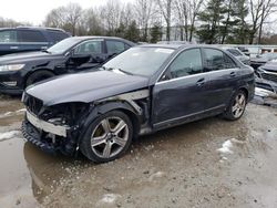 Salvage cars for sale at North Billerica, MA auction: 2011 Mercedes-Benz C 300 4matic