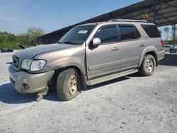 Salvage cars for sale at Cartersville, GA auction: 2001 Toyota Sequoia SR5