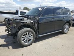 Salvage cars for sale at Nampa, ID auction: 2019 Infiniti QX80 Luxe