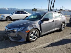 Honda Civic LX salvage cars for sale: 2018 Honda Civic LX