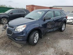 Salvage cars for sale from Copart Hueytown, AL: 2017 Chevrolet Equinox LS