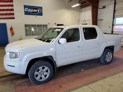 Salvage cars for sale from Copart Angola, NY: 2007 Honda Ridgeline RTL