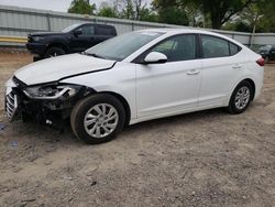 Salvage cars for sale at Chatham, VA auction: 2017 Hyundai Elantra SE