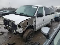 Salvage cars for sale at Hillsborough, NJ auction: 2012 Ford Econoline E350 Super Duty Wagon