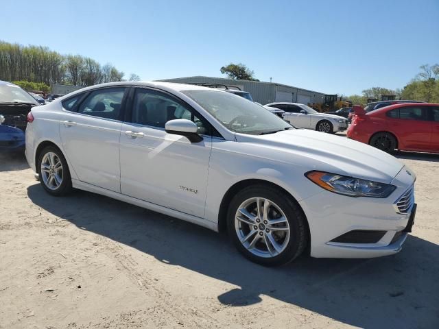 2018 Ford Fusion SE Hybrid