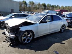 Salvage cars for sale from Copart Exeter, RI: 2015 Mercedes-Benz S 550