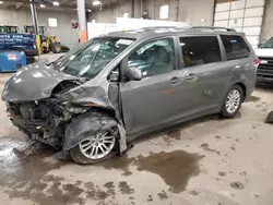 Salvage cars for sale from Copart Blaine, MN: 2011 Toyota Sienna XLE